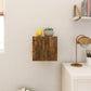 Tv-Wandmeubel 30,5X30X30 Cm Gerookt Eikenkleurig