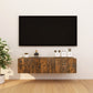 Tv-Wandmeubelen 4 St 30,5X30X30 Cm Gerookt Eikenkleurig