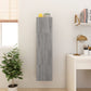 Tv-Wandmeubelen 4 St 30,5X30X30 Cm Grijs Sonoma Eikenkleurig