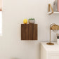 Tv-Wandmeubel 30,5X30X30 Cm Bruineikenkleurig
