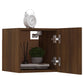Tv-Wandmeubel 30,5X30X30 Cm Bruineikenkleurig
