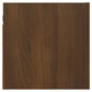 Tv-Wandmeubel 30,5X30X30 Cm Bruineikenkleurig