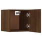 Tv-Wandmeubel 30,5X30X30 Cm Bruineikenkleurig