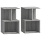 Nachtkastjes 2 St 35X35X55 Cm Bewerkt Hout Grijs Sonoma Eiken