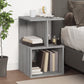 Nachtkastjes 2 St 35X35X55 Cm Bewerkt Hout Grijs Sonoma Eiken