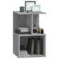 Nachtkastjes 2 St 35X35X55 Cm Bewerkt Hout Grijs Sonoma Eiken