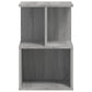 Nachtkastjes 2 St 35X35X55 Cm Bewerkt Hout Grijs Sonoma Eiken