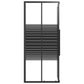 Douchecabine Strepen 80X70X180 Cm Esg Zwart