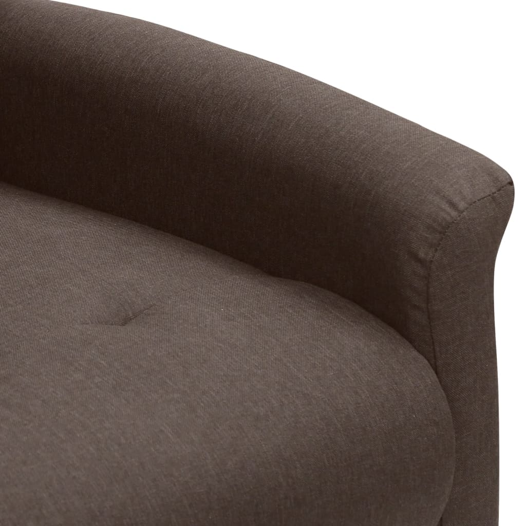 Massagestoel Verstelbaar Elektrisch Stof Taupe