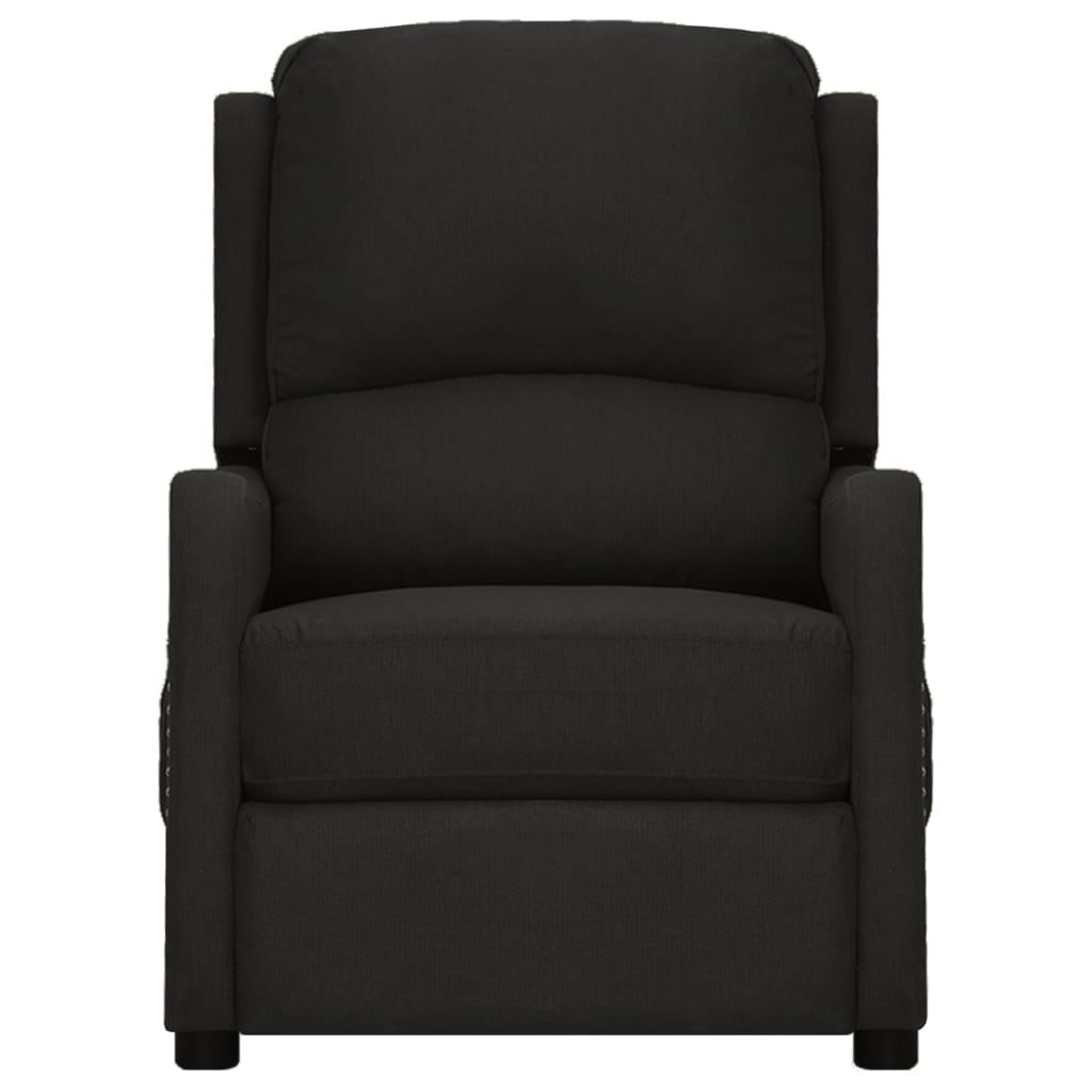 Massagestoel Verstelbaar Elektrisch Stof Zwart