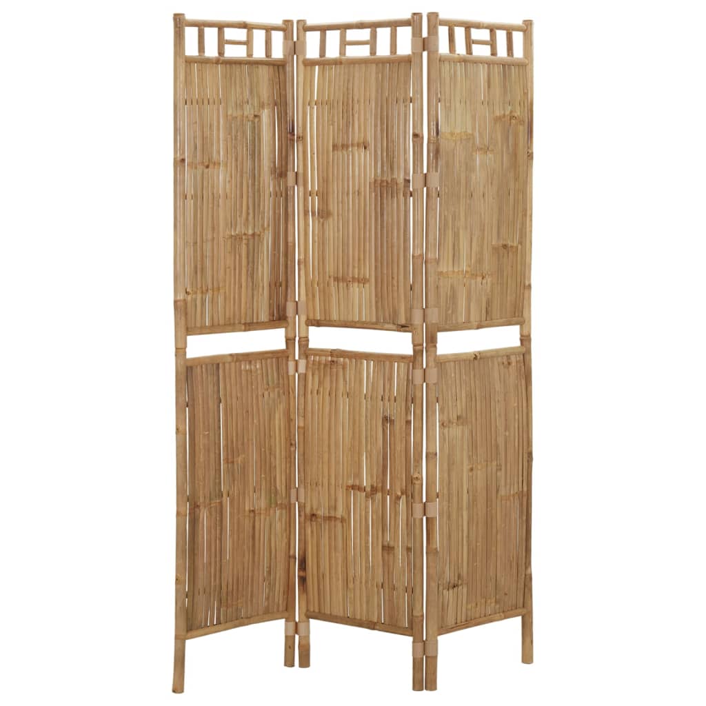Kamerscherm Met 3 Panelen 120X180 Cm Bamboe