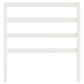 Hoofdbord 81X4X100 Cm Massief Grenenhout Wit