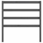 Hoofdbord 81X4X100 Cm Massief Grenenhout Grijs