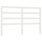 Hoofdbord 156X4X100 Cm Massief Grenenhout Wit