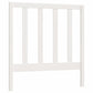 Hoofdbord 81X4X100 Cm Massief Grenenhout Wit