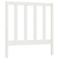 Hoofdbord 96X4X100 Cm Massief Grenenhout Wit