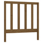 Hoofdbord 96X4X100 Cm Massief Grenenhout Honingbruin