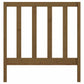 Hoofdbord 106X4X100 Cm Massief Grenenhout Honingbruin