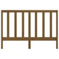 Hoofdbord 126X4X100 Cm Massief Grenenhout Honingbruin