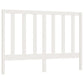 Hoofdbord 156X4X100 Cm Massief Grenenhout Wit