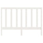 Hoofdbord 156X4X100 Cm Massief Grenenhout Wit