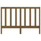 Hoofdbord 156X4X100 Cm Massief Grenenhout Honingbruin