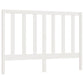 Hoofdbord 166X4X100 Cm Massief Grenenhout Wit