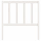 Hoofdbord 81X4X100 Cm Massief Grenenhout Wit