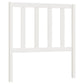 Hoofdbord 96X4X100 Cm Massief Grenenhout Wit