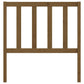 Hoofdbord 96X4X100 Cm Massief Grenenhout Honingbruin