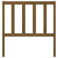 Hoofdbord 106X4X100 Cm Massief Grenenhout Honingbruin