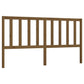 Hoofdbord 206X4X100 Cm Massief Grenenhout Honingbruin