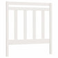 Hoofdbord 96X4X100 Cm Massief Grenenhout Wit