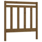 Hoofdbord 96X4X100 Cm Massief Grenenhout Honingbruin