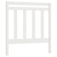 Hoofdbord 106X4X100 Cm Massief Grenenhout Wit
