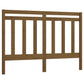 Hoofdbord 141X4X100 Cm Massief Grenenhout Honingbruin