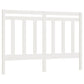 Hoofdbord 156X4X100 Cm Massief Grenenhout Wit