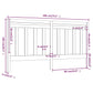 Hoofdbord 186X4X100 Cm Massief Grenenhout