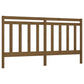 Hoofdbord 186X4X100 Cm Massief Grenenhout Honingbruin