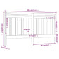 Hoofdbord 186X4X100 Cm Massief Grenenhout Honingbruin
