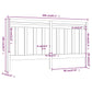 Hoofdbord 206X4X100 Cm Massief Grenenhout