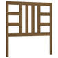 Hoofdbord 96X4X100 Cm Massief Grenenhout Honingbruin