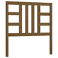 Hoofdbord 106X4X100 Cm Massief Grenenhout Honingbruin