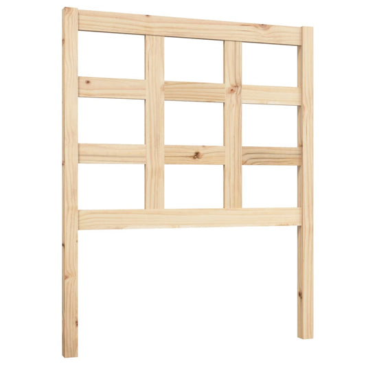Hoofdbord 80,5X4X100 Cm Massief Grenenhout