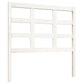 Hoofdbord 95,5X4X100 Cm Massief Grenenhout Wit