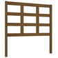 Hoofdbord 95,5X4X100 Cm Massief Grenenhout Honingbruin