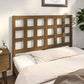 Hoofdbord 125,5X4X100 Cm Massief Grenenhout Honingbruin