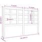 Hoofdbord 156X4X100 Cm Massief Grenenhout Wit