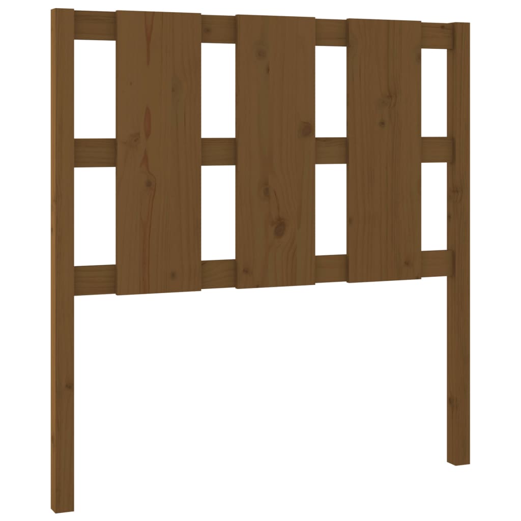 Hoofdbord 105,5X4X100 Cm Massief Grenenhout Honingbruin