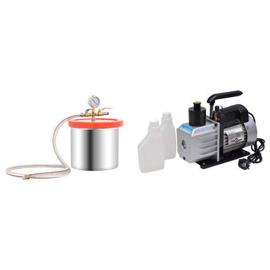 Vacuümkamer Met 2-Traps Pomp 7,4 L